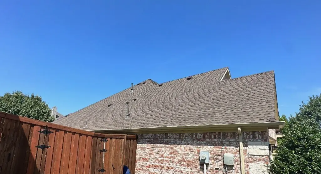 Completed roof replacement project in Lake Grove